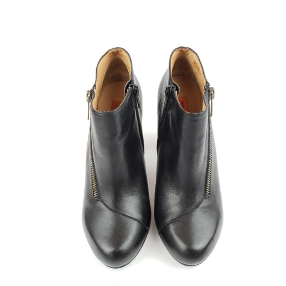 Miz Mooz Black real Leather boots NWOT - Picture 3 of 12